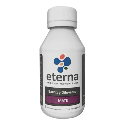 BARNIZ Y DILUYENTE ETERNA MATE 250 ML