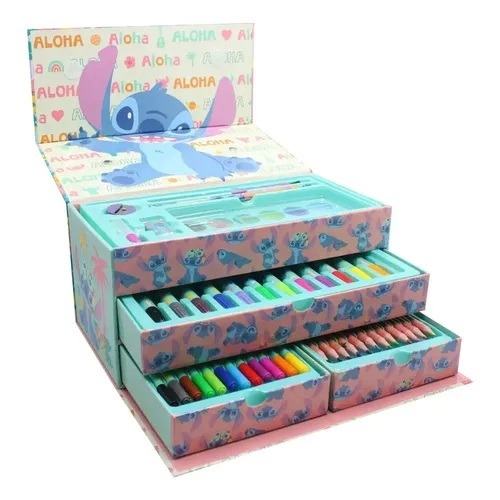 SET DE ARTE CRESKO STICH 54 PIEZAS VALIJA CAJONERA LT145