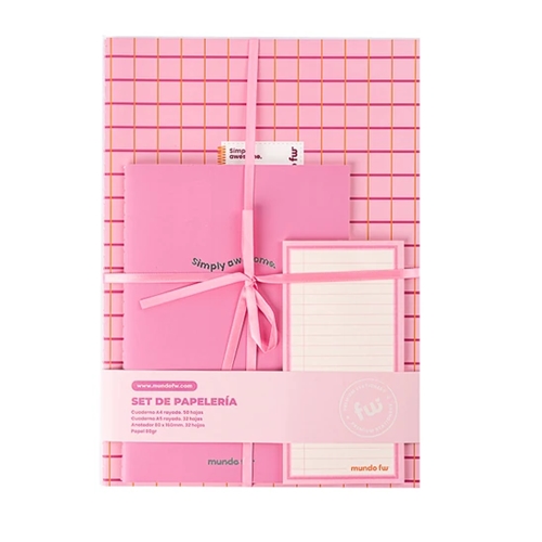 SET DE PAPELERIA FW SIMPLY AWESOME 203552