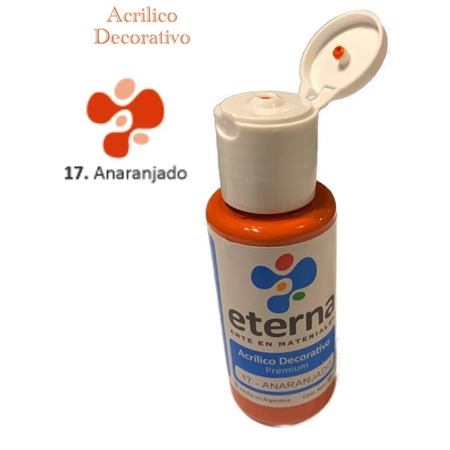 [300115-16] ACRILICO DECORATIVO ETERNA ANARANJADO 50 CC (17)