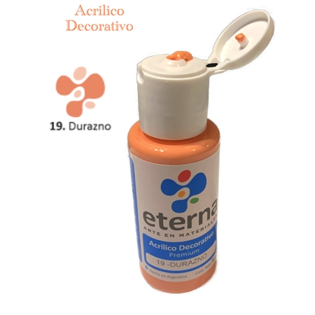 ACRILICO DECORATIVO ETERNA DURAZNO 50 CC (19)