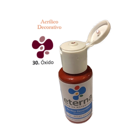 [300115-27] ACRILICO DECORATIVO ETERNA OXIDO 50 CC (30)
