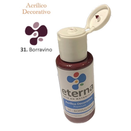 [300115-28] ACRILICO DECORATIVO ETERNA BORRAVINO 50 CC (31)
