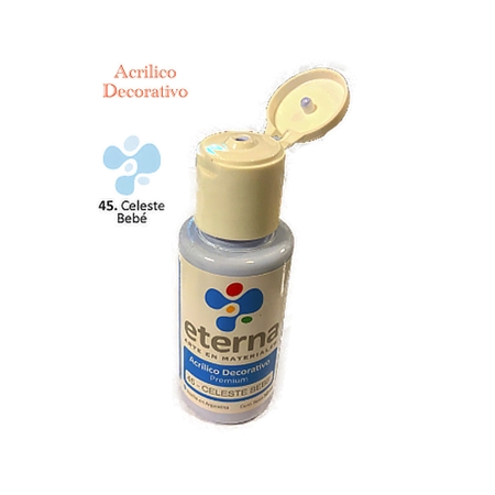 [300115-36] ACRILICO DECORATIVO ETERNA CELESTE BEBE 50 CC (45)
