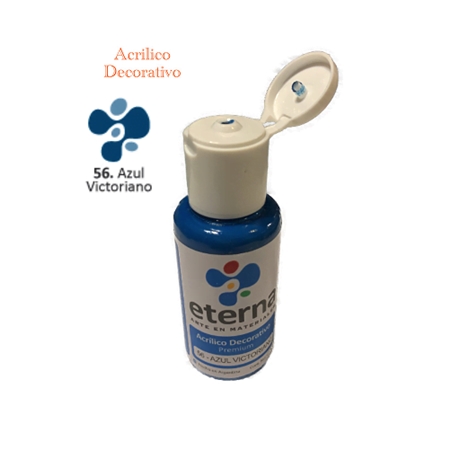 [300115-47] ACRILICO DECORATIVO ETERNA AZUL VICTORIANO 50 CC (56)