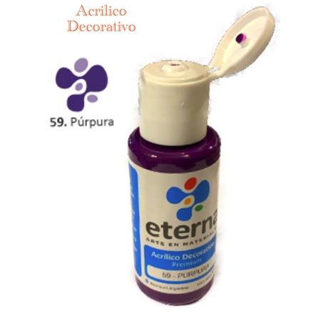 ACRILICO DECORATIVO ETERNA PURPURA 50 CC (59)