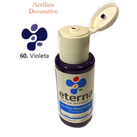[300115-51] ACRILICO DECORATIVO ETERNA VIOLETA 50 CC (60)
