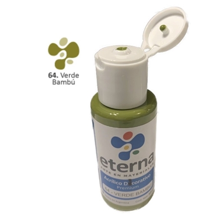 [300115-54] ACRILICO DECORATIVO ETERNA VERDE BAMBU 50 CC (64)