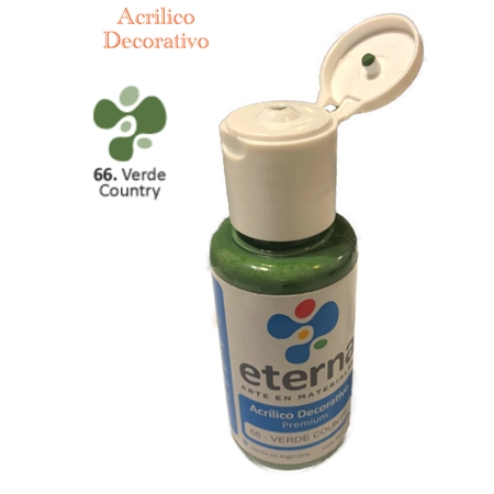 [300115-56] ACRILICO DECORATIVO ETERNA VERDE COUNTRY 50 CC (66)
