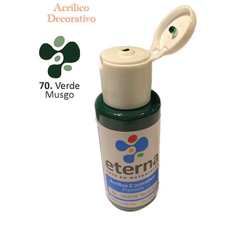 [300115-59] ACRILICO DECORATIVO ETERNA VERDE MUSGO 50 CC (70)