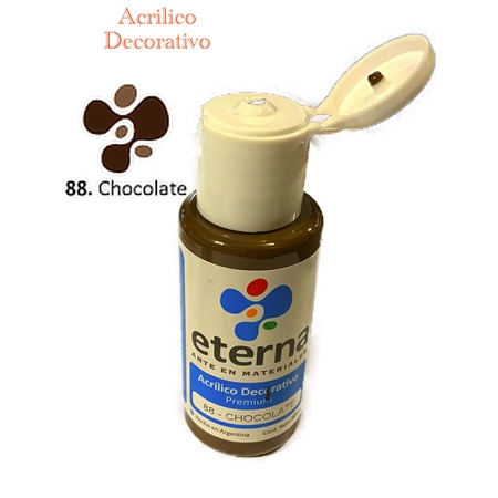 [300115-68] ACRILICO DECORATIVO ETERNA CHOCOLATE 50 CC (88)