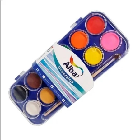 [302501] ACUARELA ALBA 12 COLORES