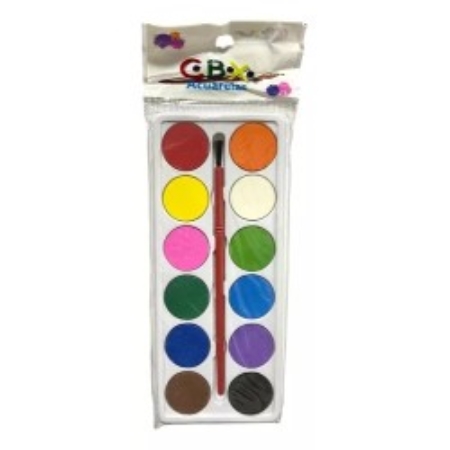 ACUARELA CBX 12 COLORES (60000)