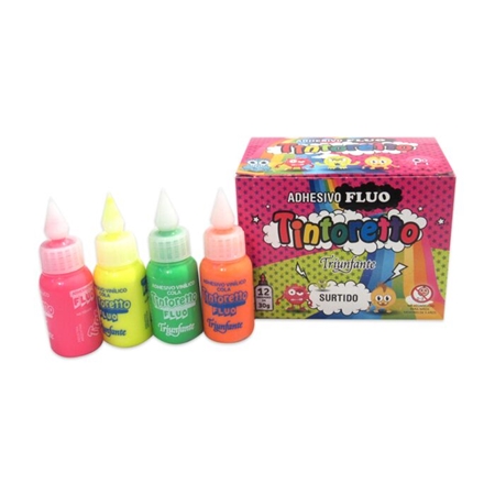 ADHESIVO COLOR TINTORETTO FLUO 30 GR