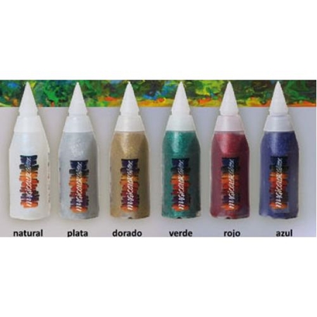[304112.2] ADHESIVO COLOR MAGICOLOR GLITTER FLUO 3D