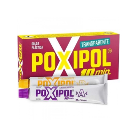 [304077-1] ADHESIVO EPOXI POXIPOL 10 MINUTOS TRANSPARENTE 21 GR