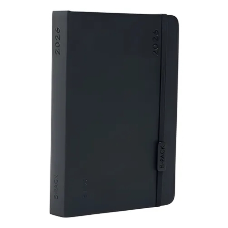 [202180] AGENDA B-PACK DIARIA 12X17 2026 NEGRO (1991) COSIDA