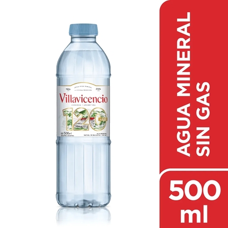 [K0454-006] AGUA MINERAL VILLAVICENCIO 500 CC