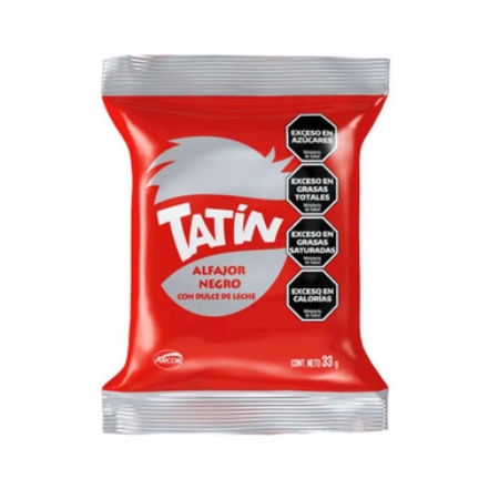 ALFAJOR SIMPLE TATIN NEGRO 33 GR