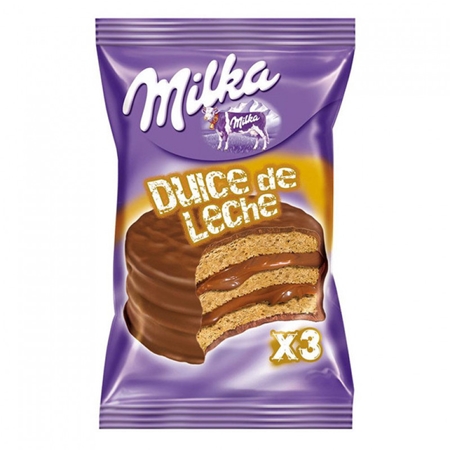 [K0338-002-2] ALFAJOR TRIPLE MILKA DULCE DE LECHE 70 GR