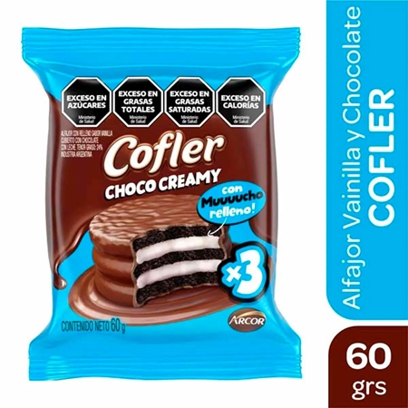ALFAJOR TRIPLE COFLER CHOCO CREAMY