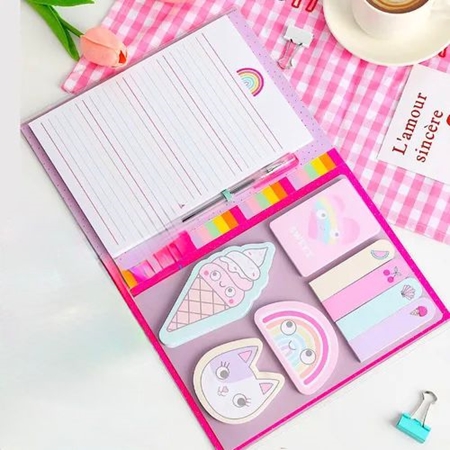 [3745761] ANOTADOR  ANKO CON STICKERS Y BOLIGRAFO (45761)