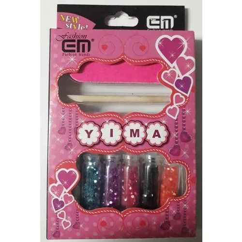 [6941242206888] APLIQUES PARA UÑAS CON LIMA Y PEGAMENTO CAJA