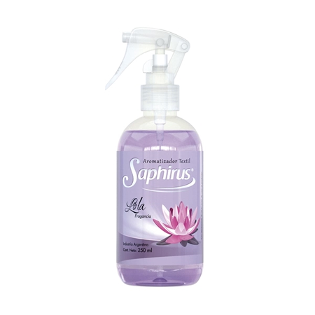 [7798184680172] AROMATIZADOR TEXTIL SAPHIRUS LOLA 250 ML