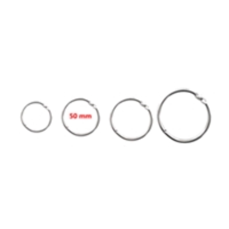 [305251] AROS PARA CARPETA SIFAP METAL 1 UNID. 50 MM
