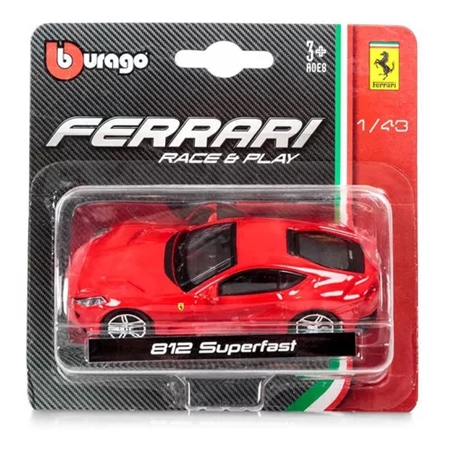 [4893993310968] AUTO COLECCIÓN BURAGO FERRARI 1:43 CALIFORNIA METAL