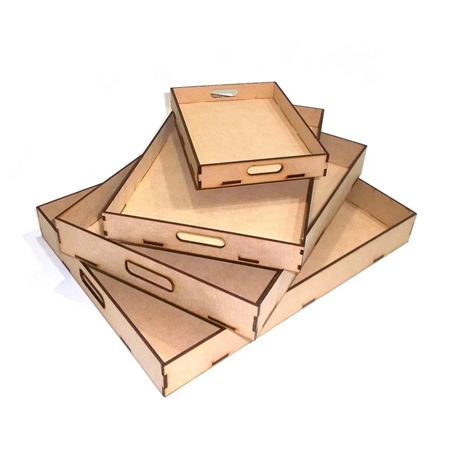 BANDEJA 25X35CM MDF LISA