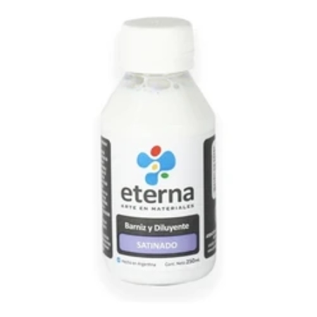 [300096.1] BARNIZ Y DILUYENTE ETERNA SATINADO 250 CC