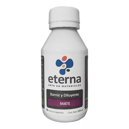 [300100] BARNIZ Y DILUYENTE ETERNA MATE 125 CC
