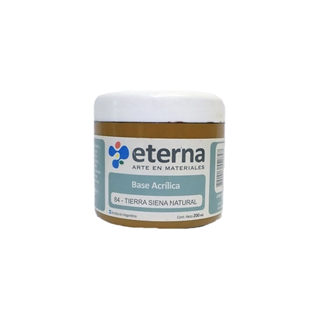 [300103-10] BASE ACRILICA ETERNA SIENA NATURAL 200 CC (84)