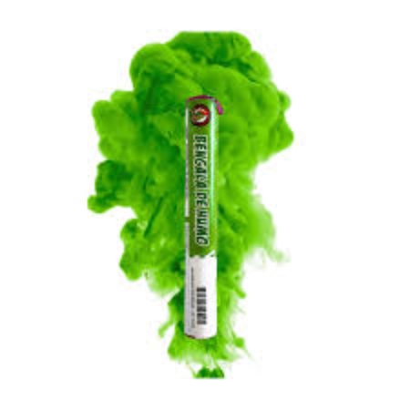 [C0103002.4] BENGALA DE HUMO FUEGOLANDIA VERDE 100 GR (F2259)