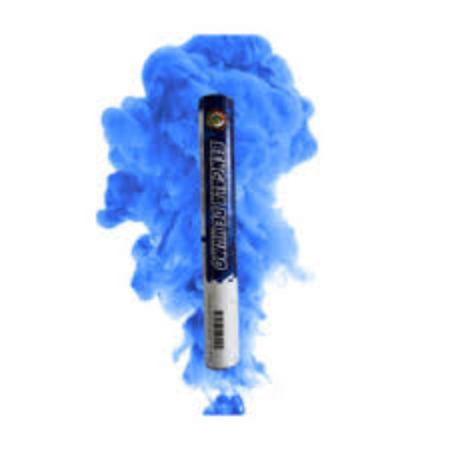 [C0103002.5] BENGALA DE HUMO FUEGOLANDIA AZUL 100 GR (F2259)