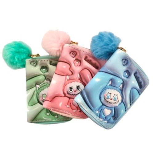 [84472] BILLETERA PUFFER 1 CIERRE C/ LLAVERO (BIXU31 NEW23J) CAJA