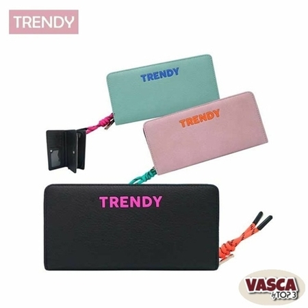 [82773-1] BILLETERA TRENDY 1 CIERRE ECO CUERO (21540)