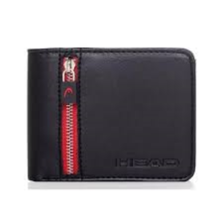 [81042.1] BILLETERA HEAD HOMBRE CON CIERRE ECO CUERO (2I)