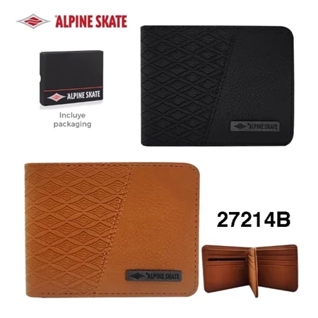 BILLETERA ALPINE HOMBRE ECO CUERO (27214)