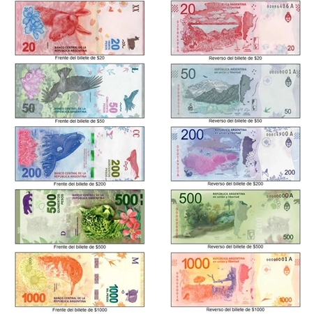 BILLETES COTILLON CON MONEDAS 90 UNID.