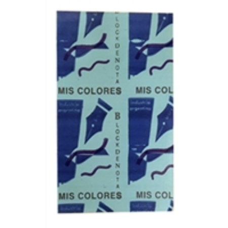 [308435] BLOCK MIS COLORES BORRADOR ESQUELITA