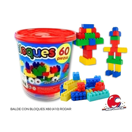 [J74447] BLOQUES JUGAR 60 PIEZAS (0410) BALDE