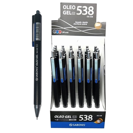 BOLIGRAFO ROLLER SABONIS AZUL (538)