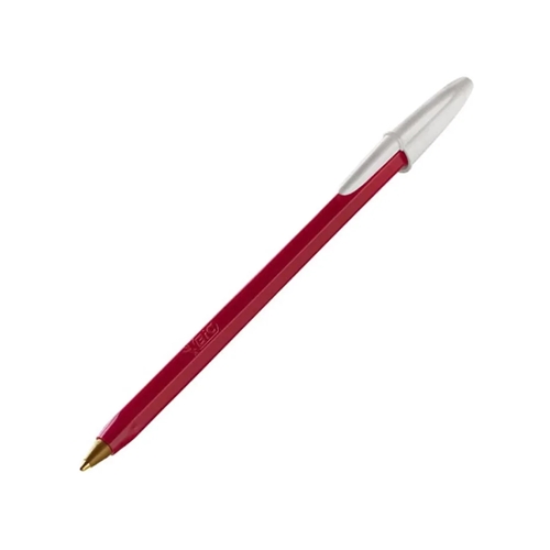 [303050-2] BOLIGRAFO BIC OPACO  1MM TRAZO GRUESO ROJO