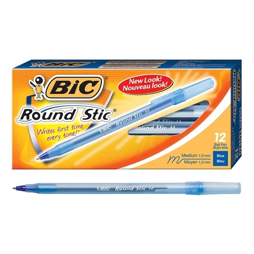 [303053-1] BOLIGRAFO BIC ROUND STIC AZUL