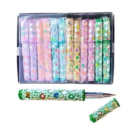BOLIGRAFO COLOURS FLORES PASTEL (24568)