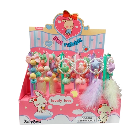 BOLIGRAFO PLUMAS / BOLITAS (GP133)