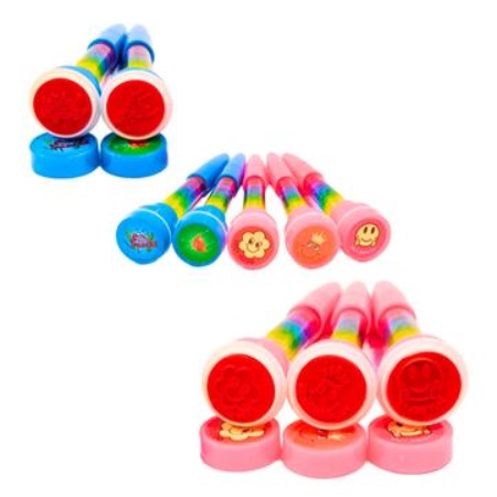 [84388] BOLIGRAFO COLOURS CON LUZ BURBUJERO Y SELLO (514201 25812-25806)