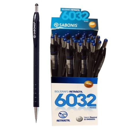 BOLIGRAFO SABONIS AZUL (FB-6032)
